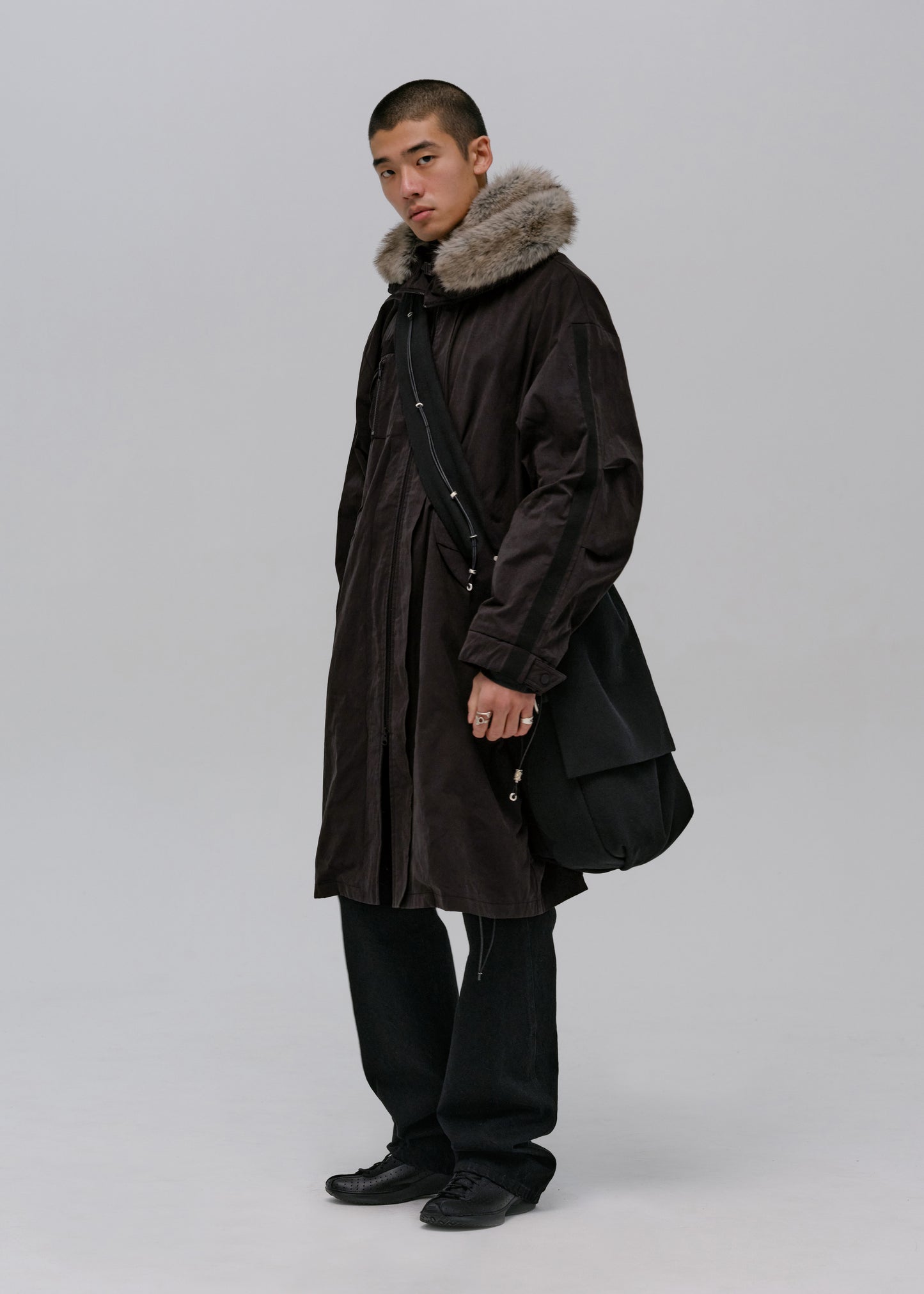 Field Parka w/ Detachable Fur Hoodie