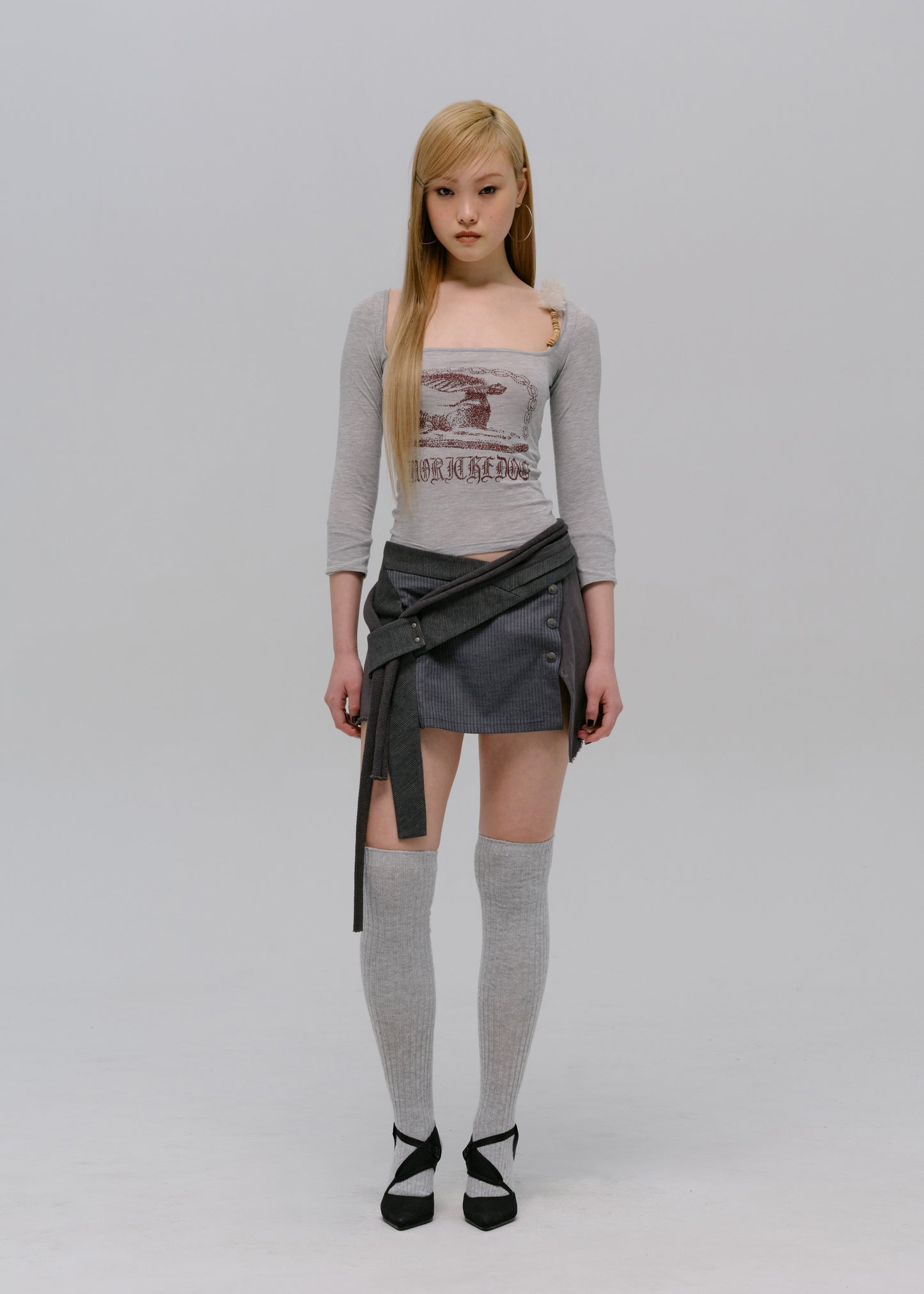 Fur Strap Top