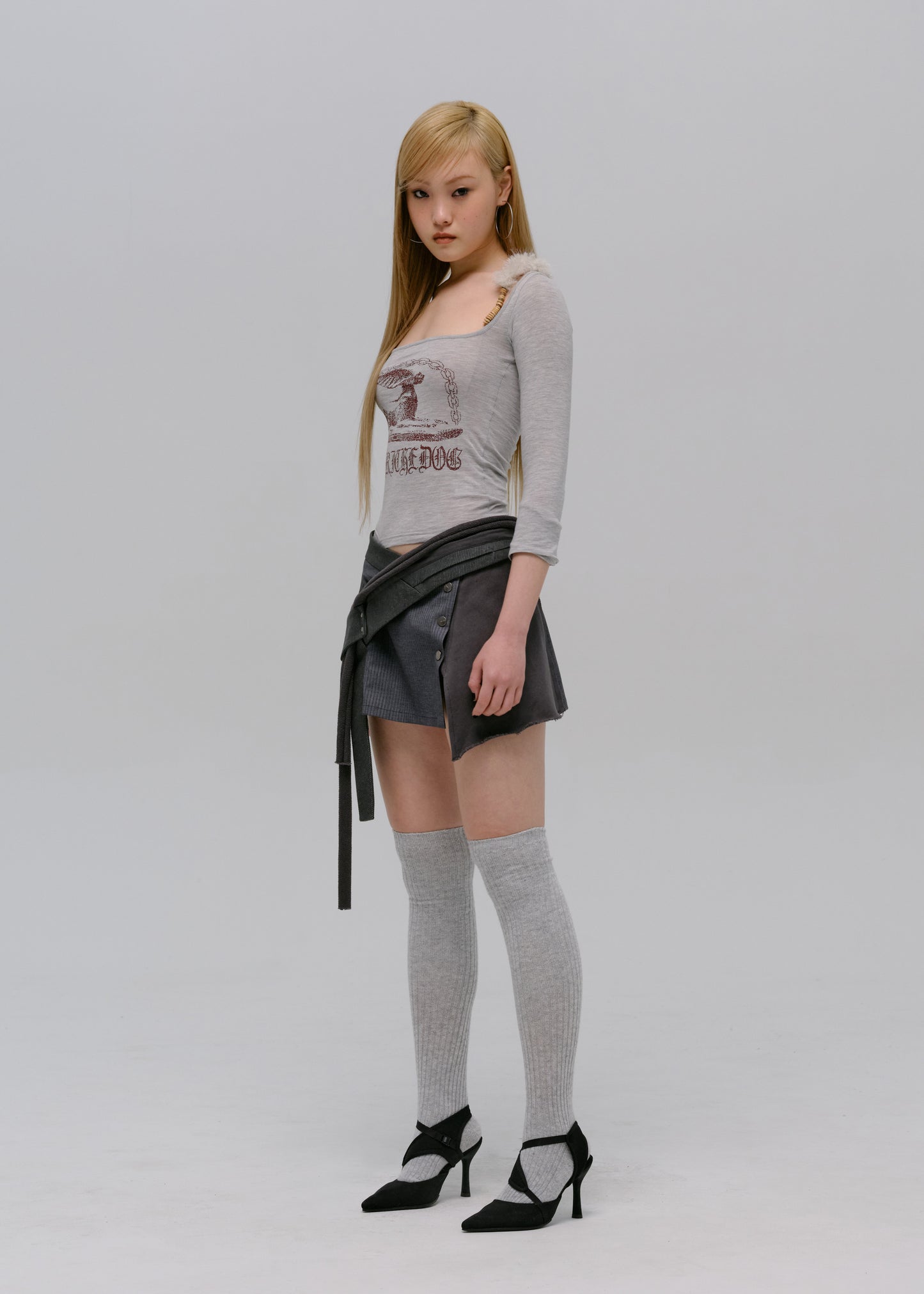 Fur Strap Top