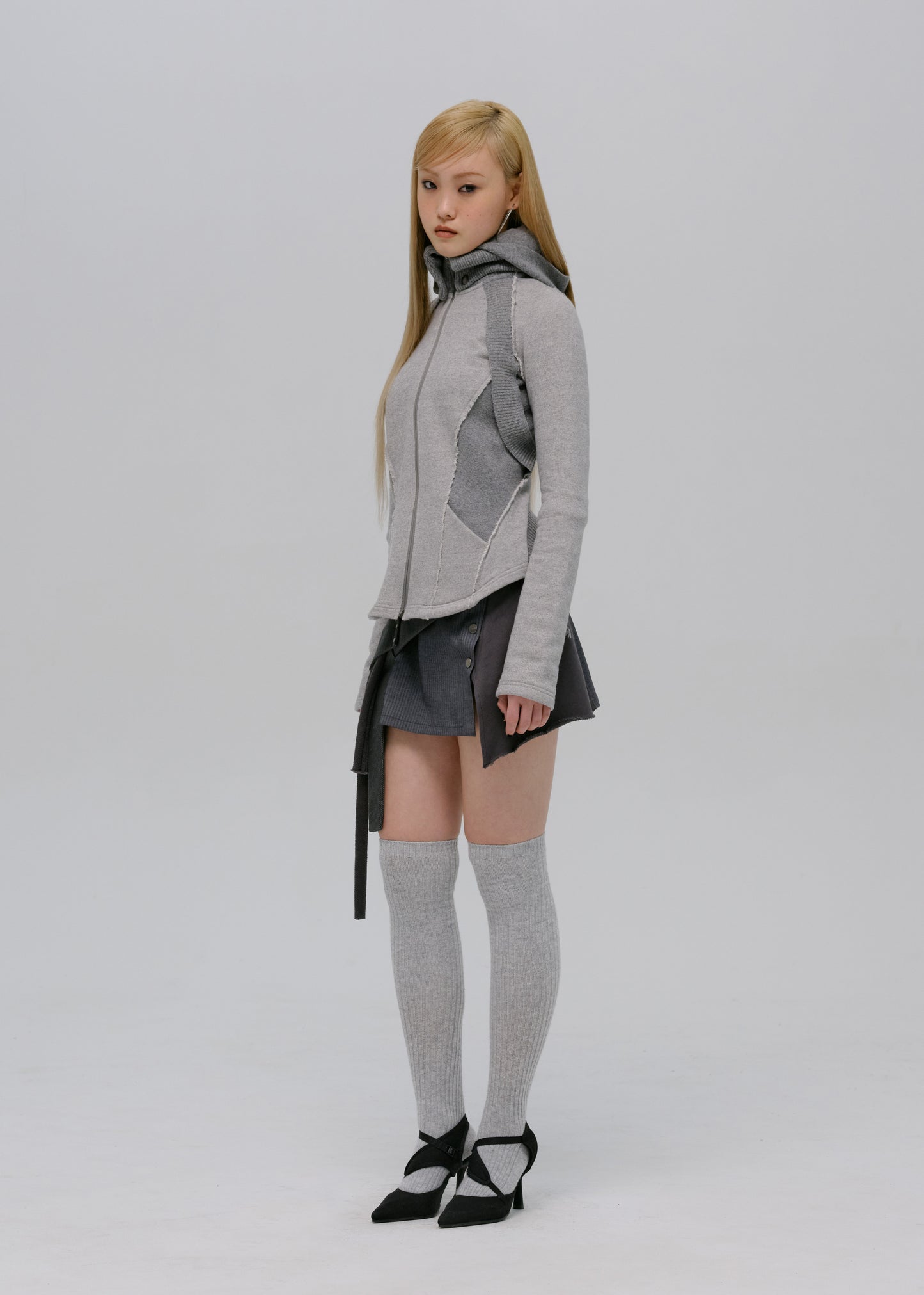 Wrap Mini Skirt