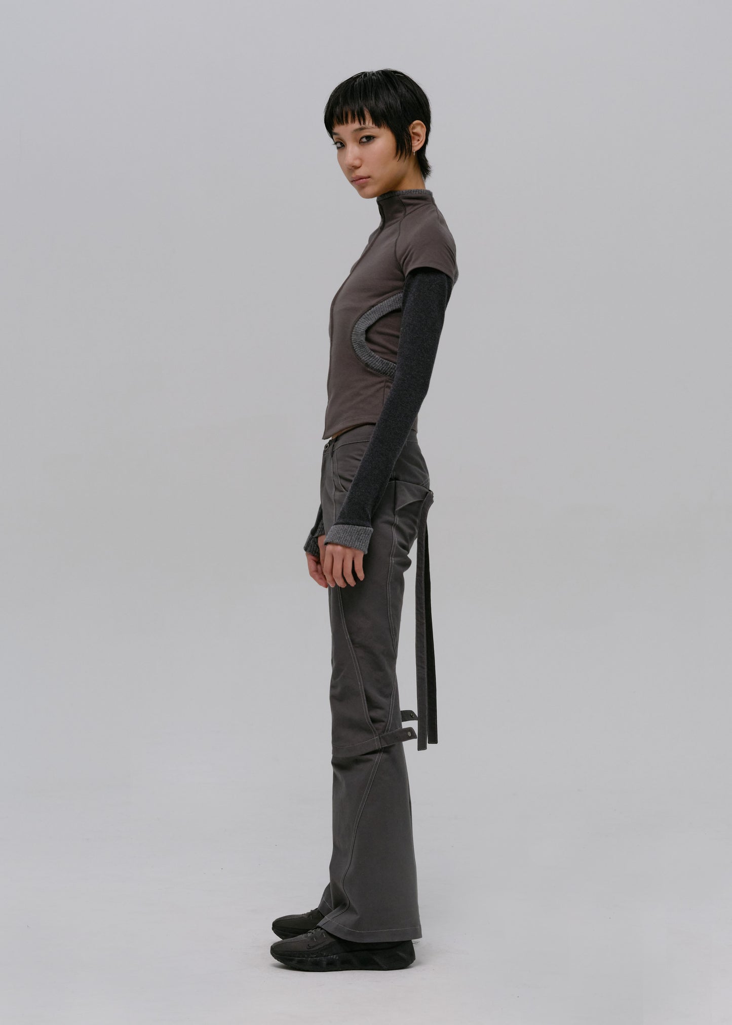 Layered Zip Top