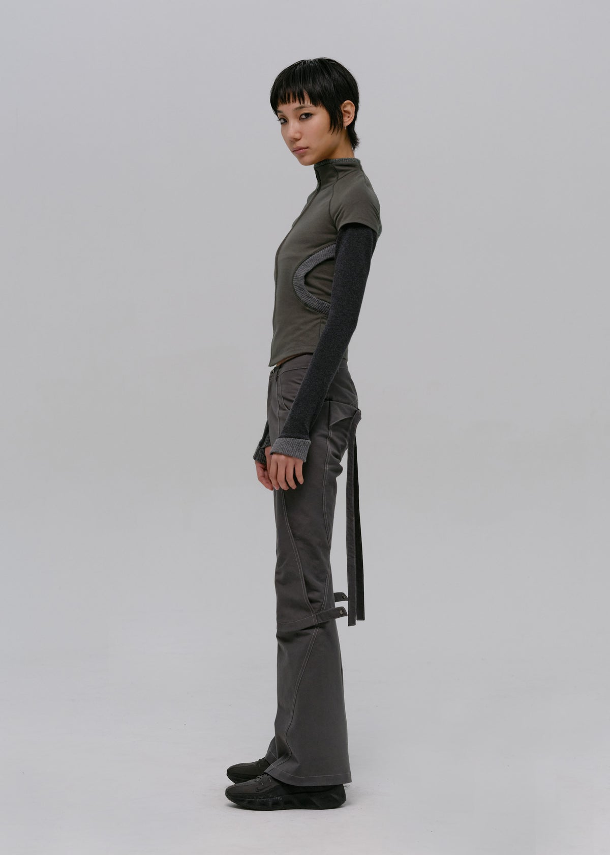 Layered Zip Top