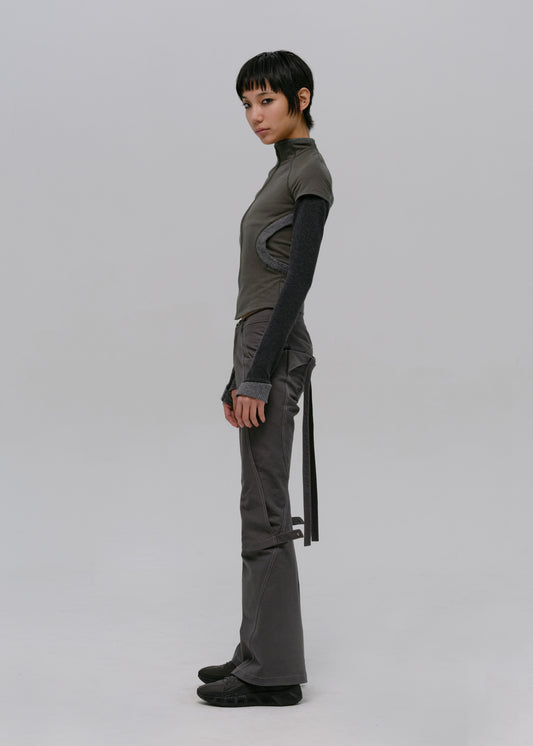 Layered Zip Top