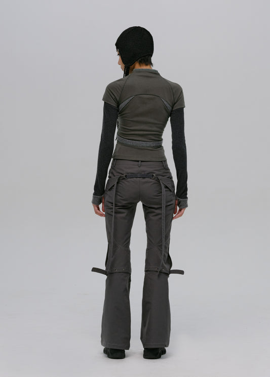 Layered Zip Top