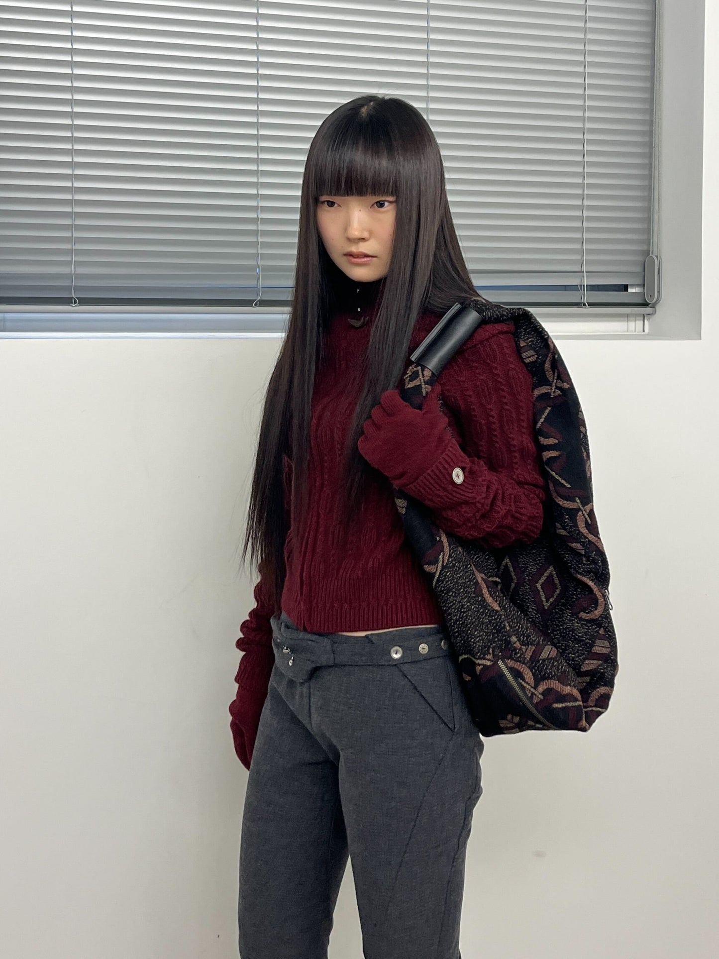 Twisted Shoulder Bag