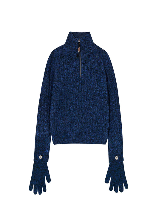 Troyer Knit Sweater w/ Gloves