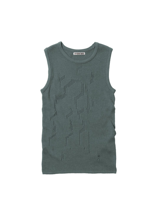 Twined Knit Sleeveless