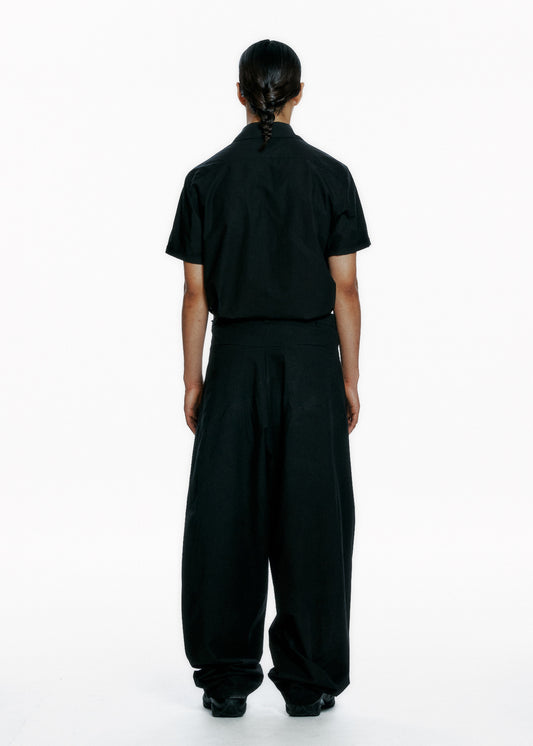 Wide Pants w/ Beaded Belt