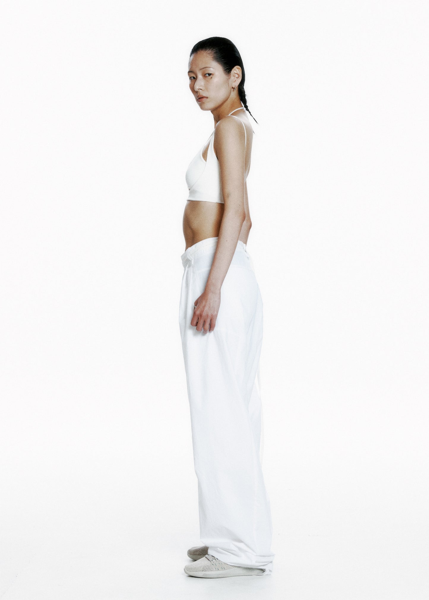 Wide Pants w/ Beaded Belt