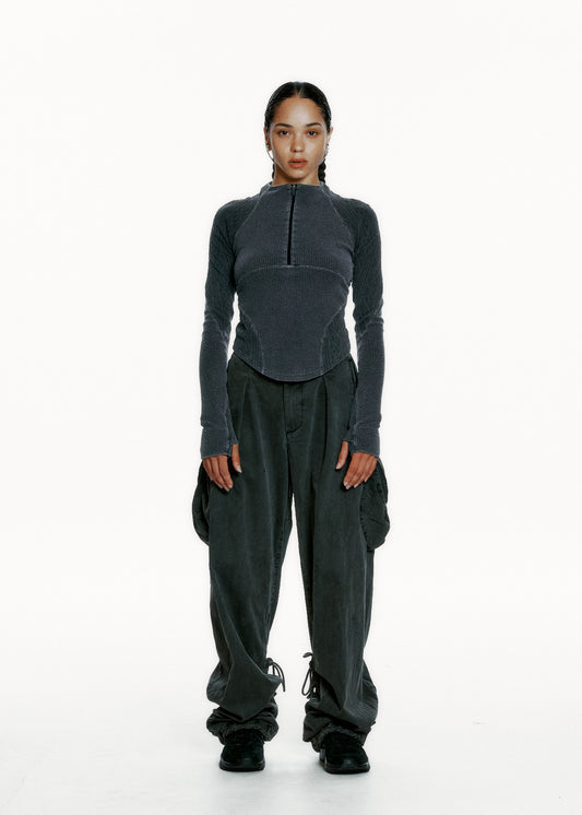 Dyed Cargo Pants
