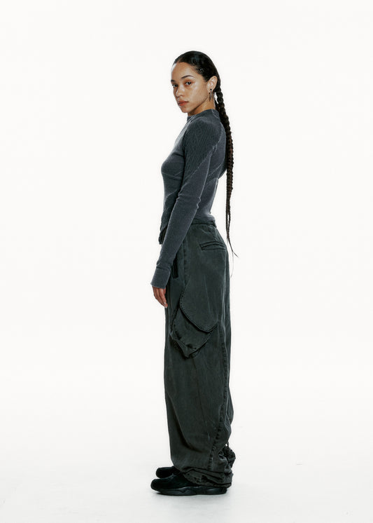 Dyed Cargo Pants