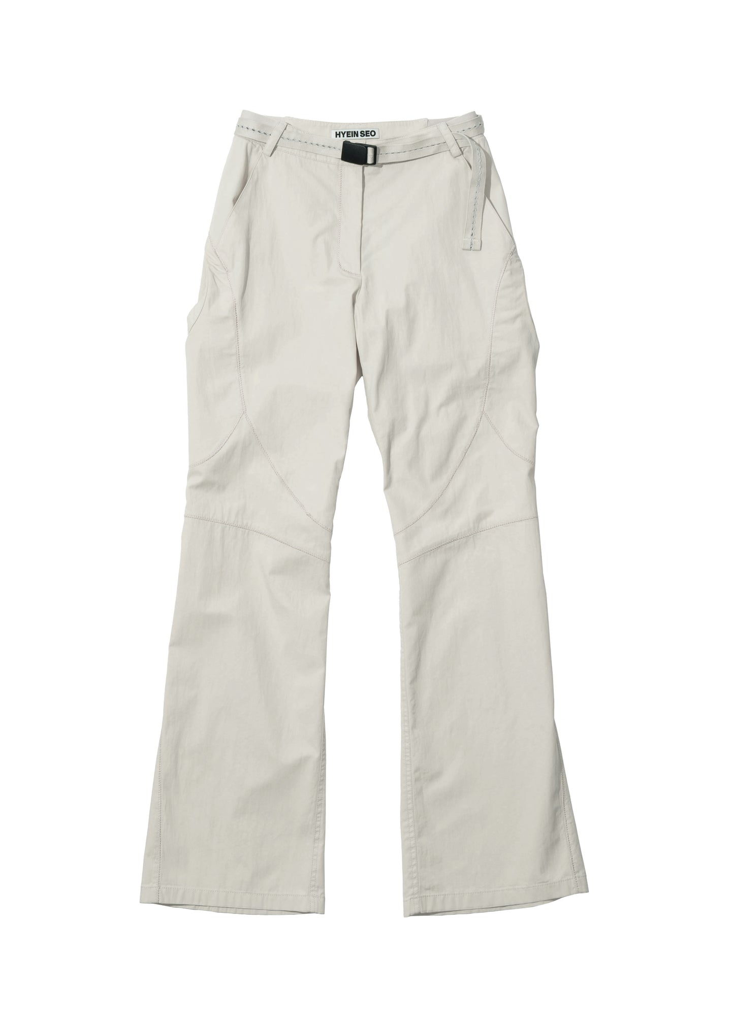 Low-Rise Pants w/ Belt