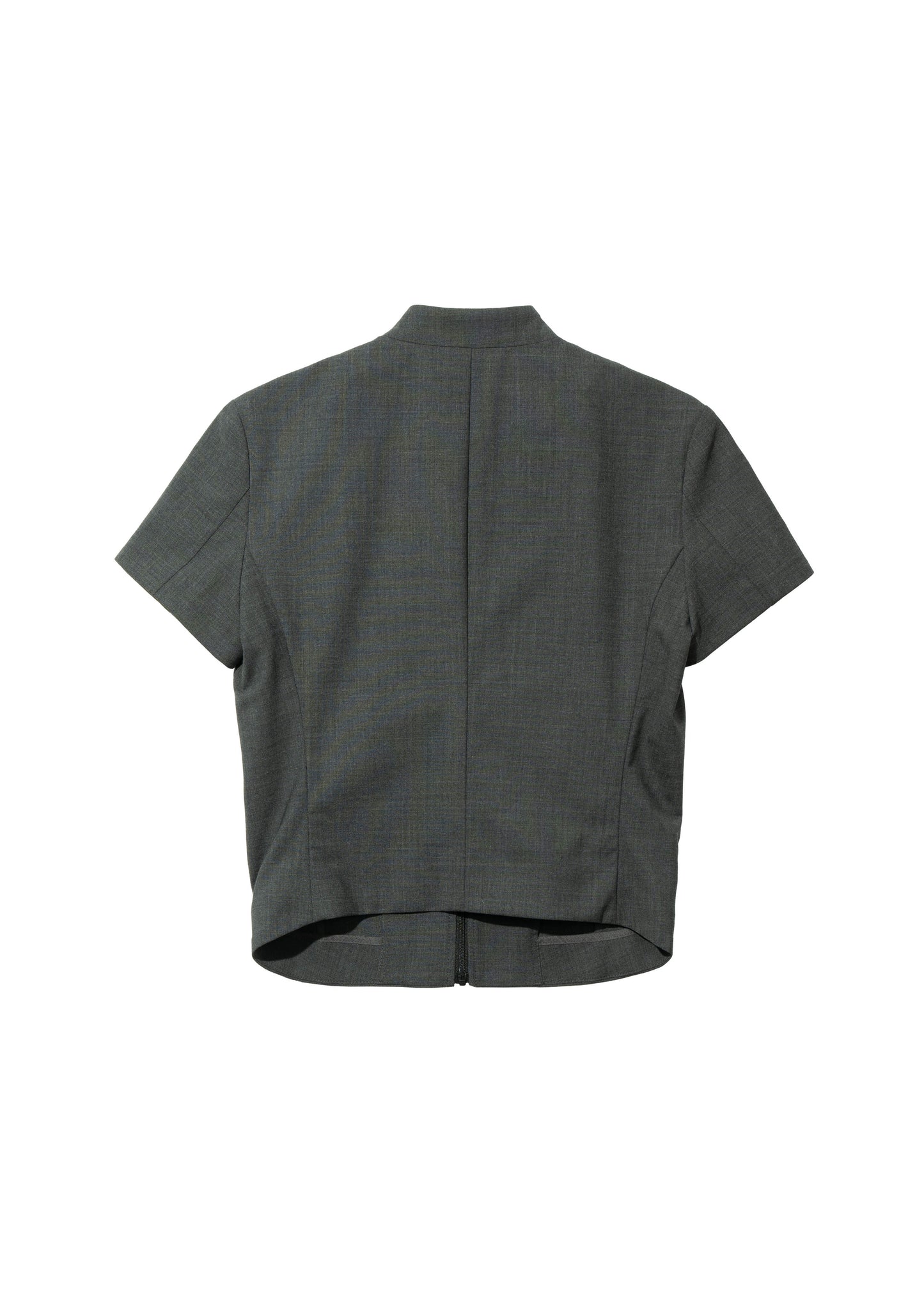 Zip Shirt w/ Pin