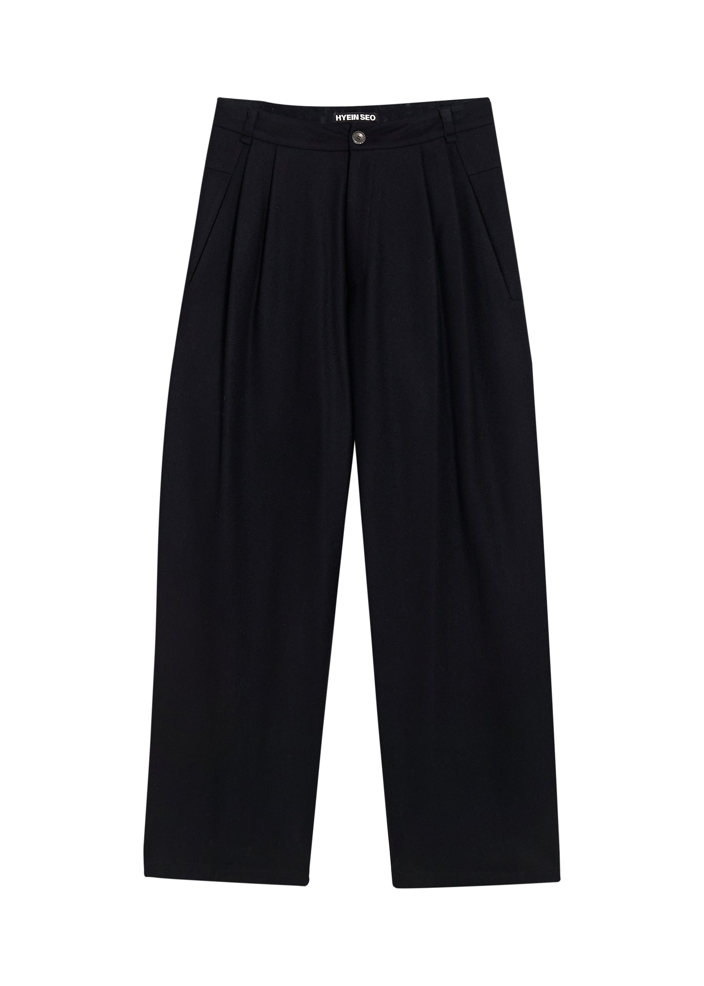 Wide Wool Pants