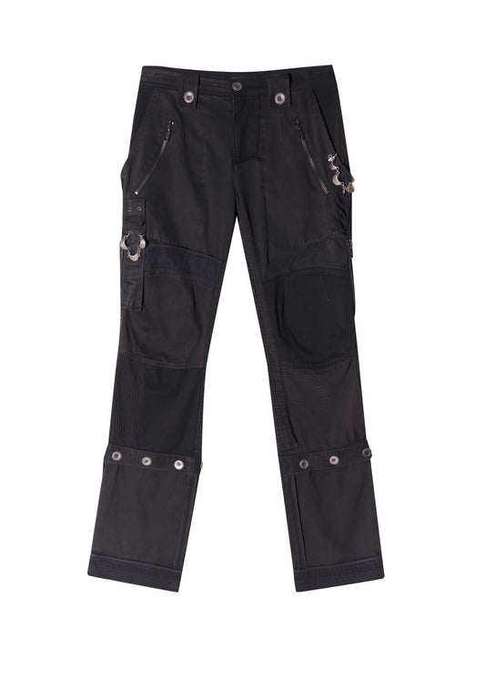 Convertible Patchwork Pants