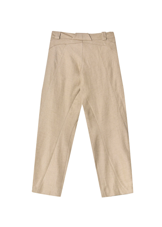 Bent Trouser w/ Silver Button