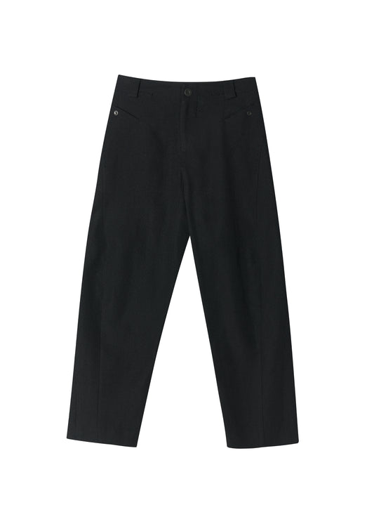 Bent Trouser w/ Silver Button