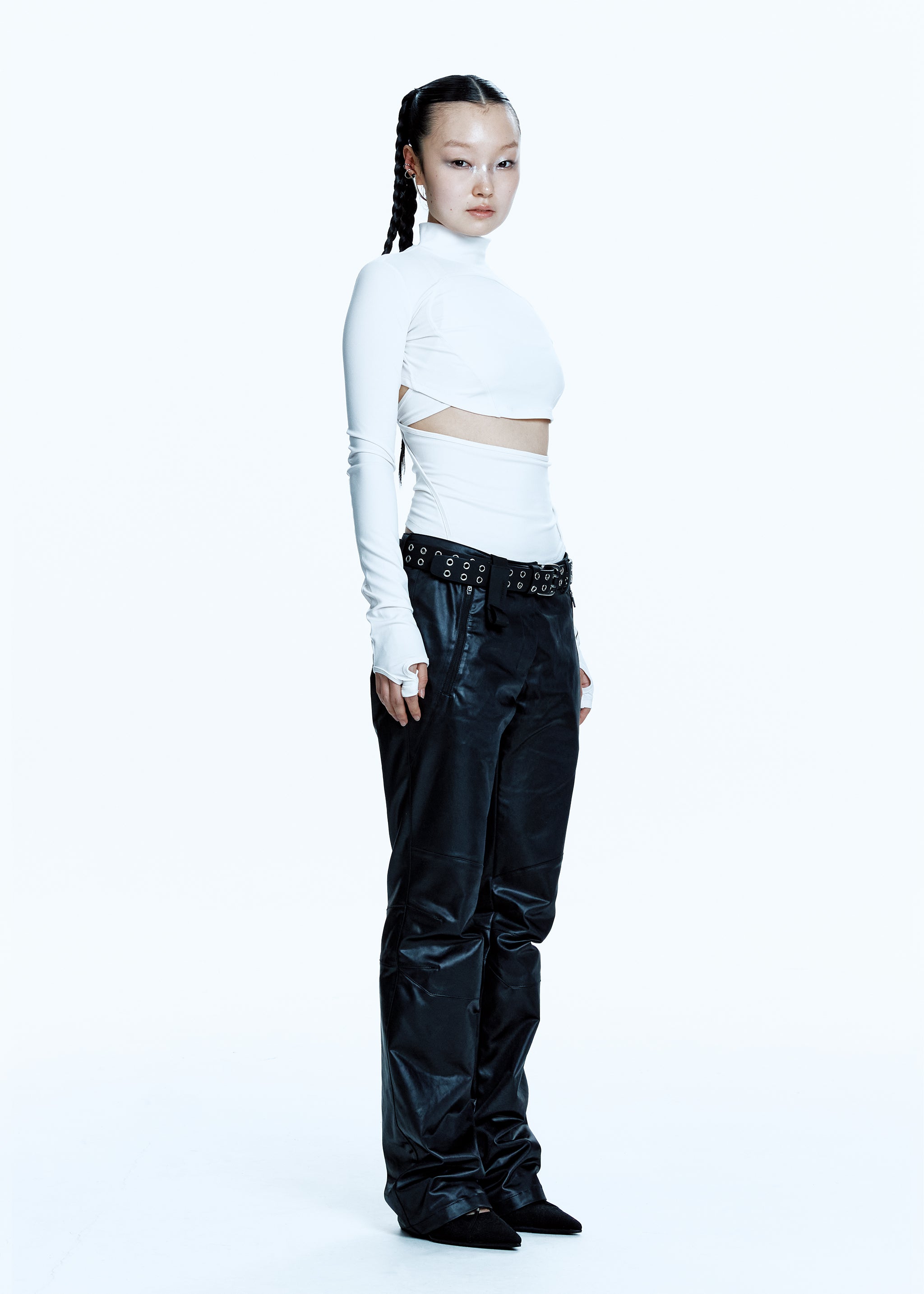Hyein Seo stretch-design Track Top | Grey | FARFETCH