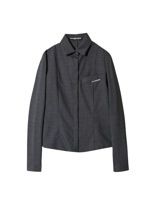 Slim Wool Shirts