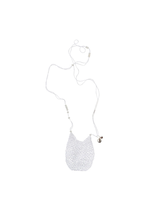Silk Knit Top w/ Mini Bag