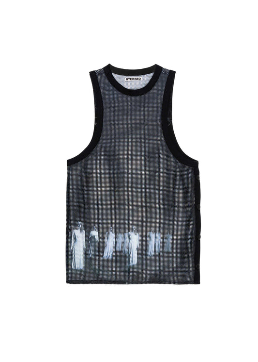 "JR" Mesh Sleeveless