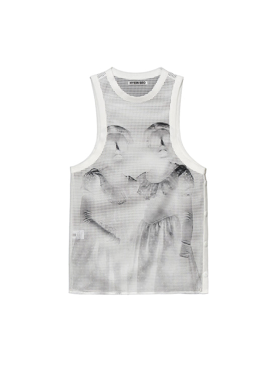 "JR" Mesh Sleeveless