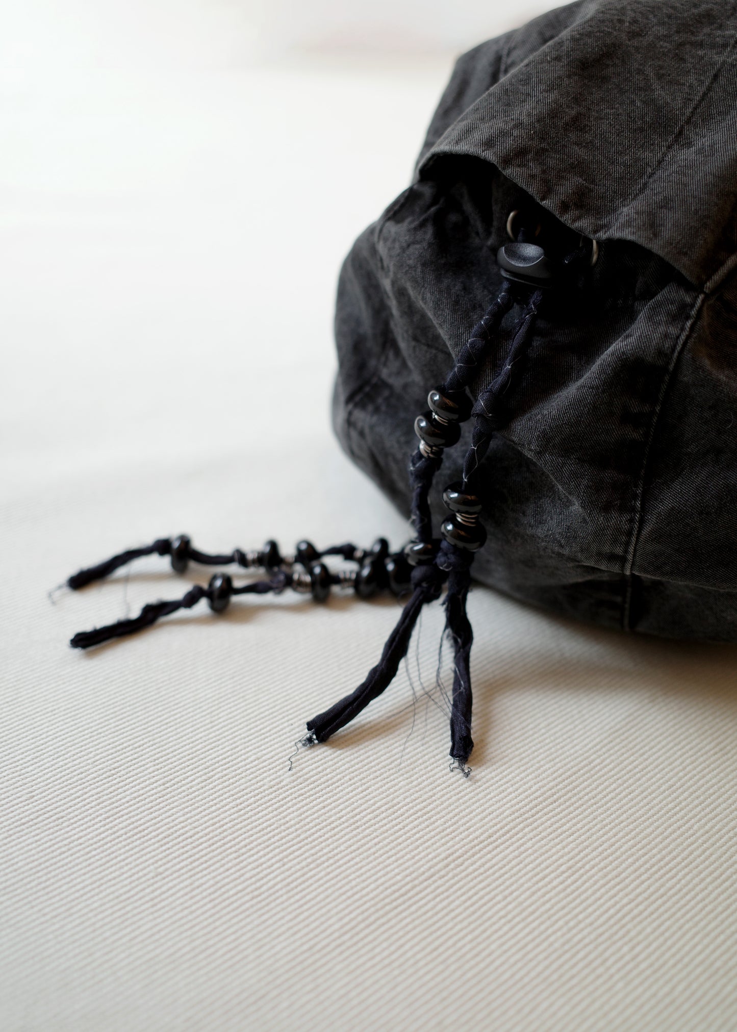 Washed Shirring Cap