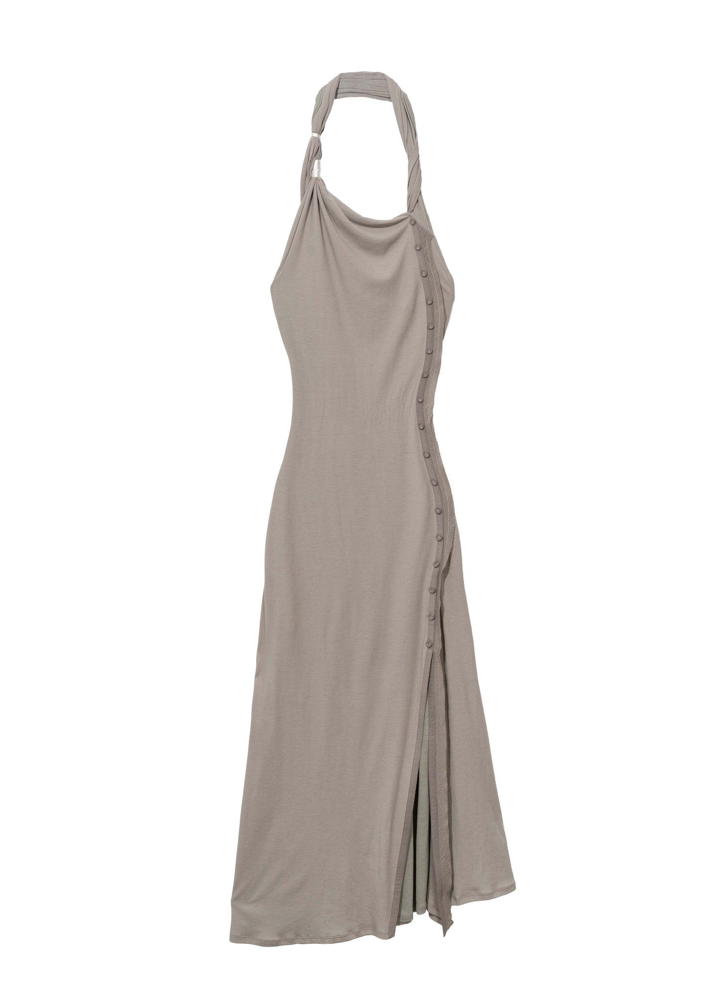 Knotted Halter Dress