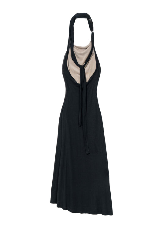 Knotted Halter Dress