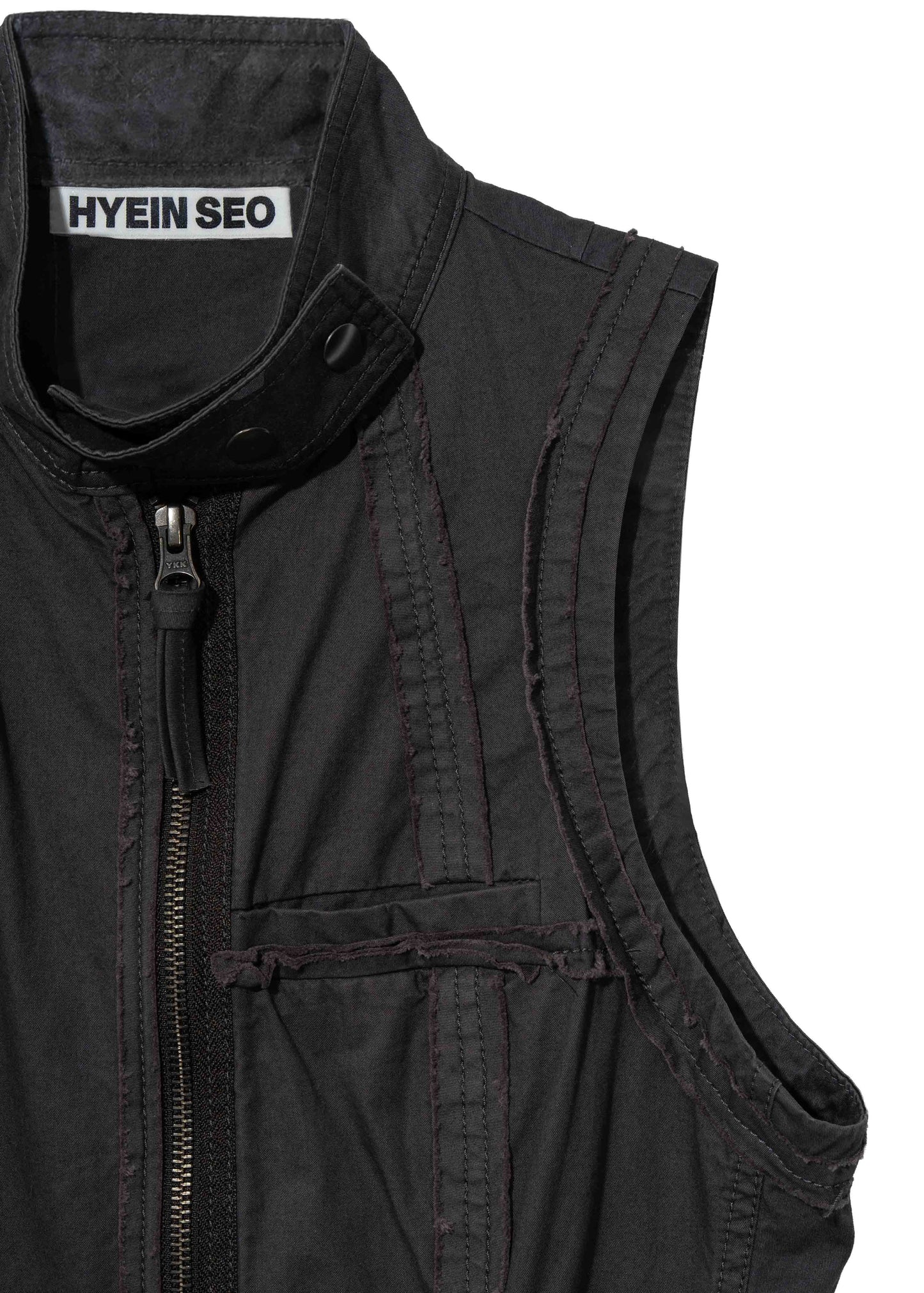 Sleeveless Moto Dress w/ Belt Bag