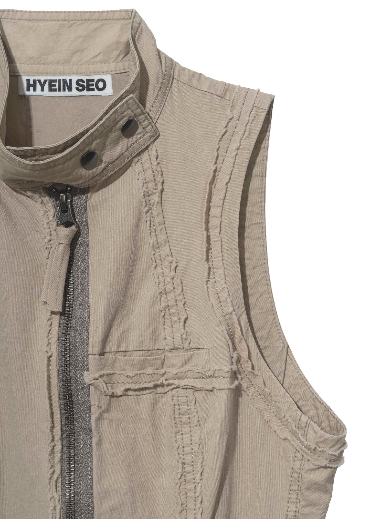 Sleeveless Moto Dress w/ Belt Bag