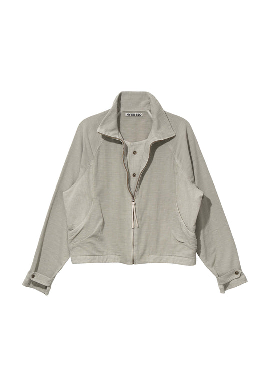 Trim Zip-up