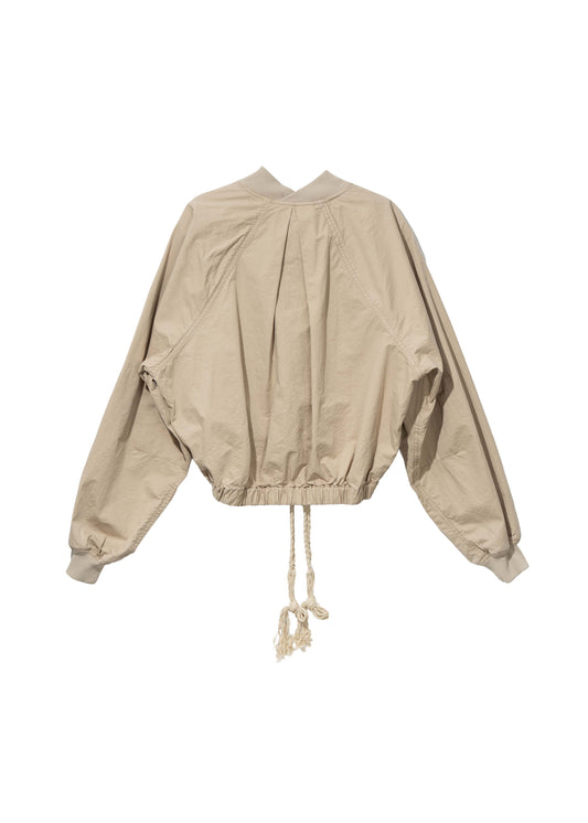 Cotton Bolero Jacket w/ Hoodie