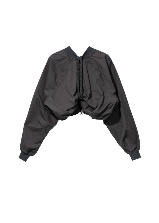 Cotton Bolero Jacket w/ Hoodie