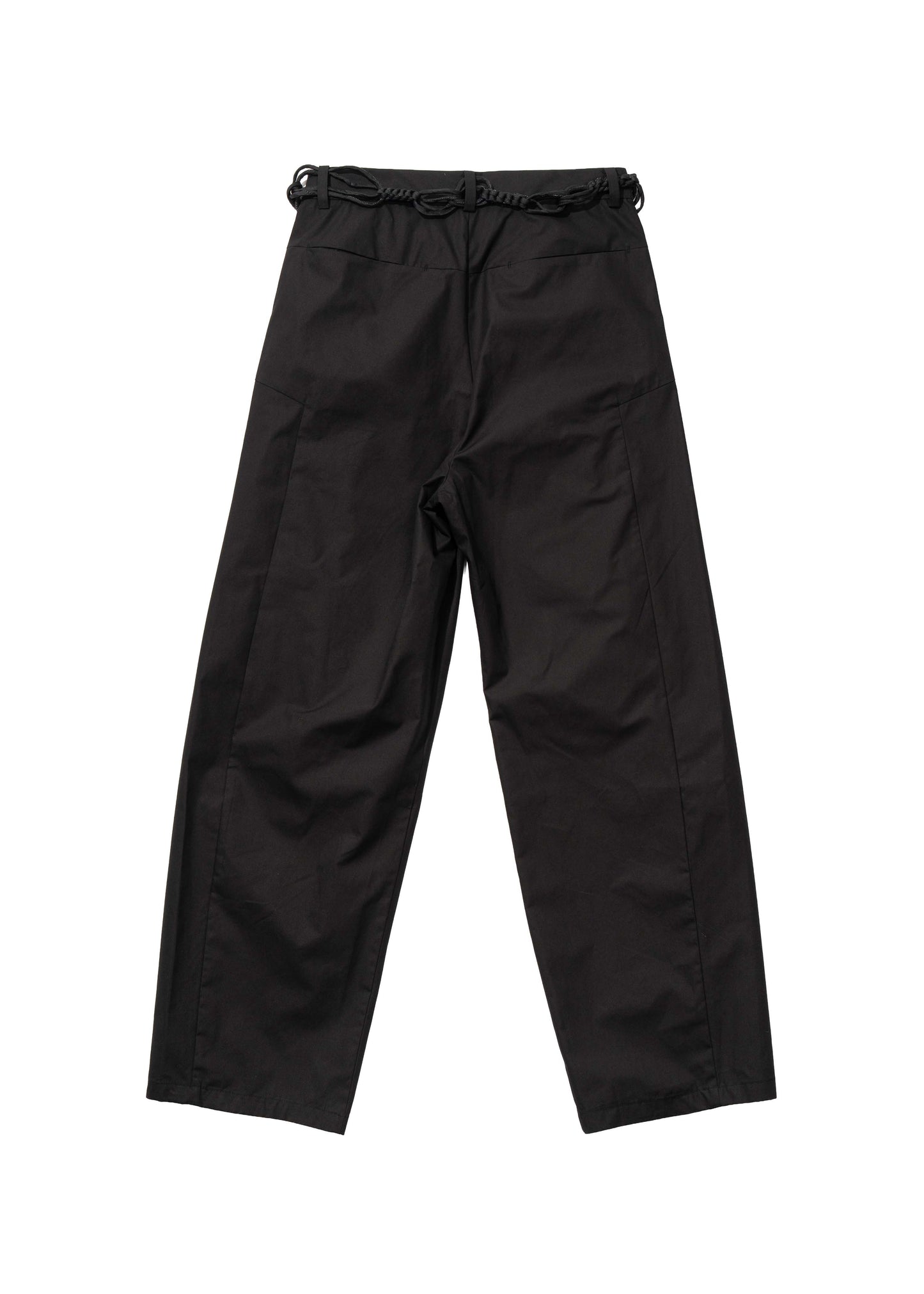 Wide Pants w/ Macrame Belt