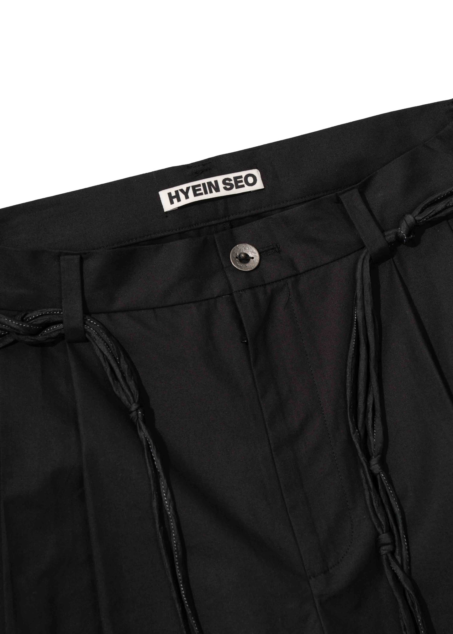 Wide Pants w/ Macrame Belt