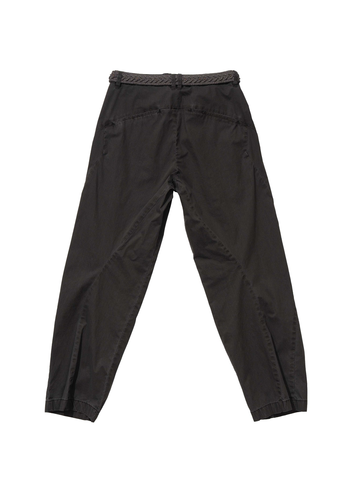 Bent Trouser w/ Knitted Belt