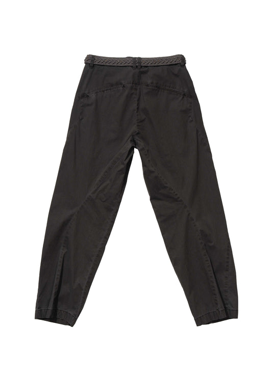 Bent Trouser w/ Knitted Belt
