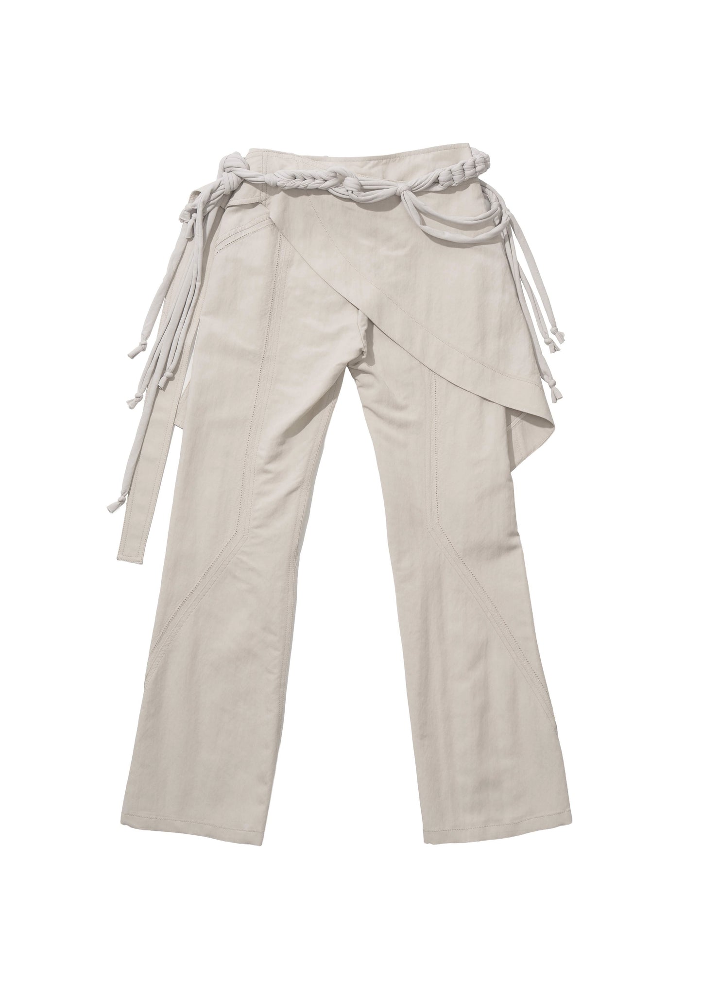 Wrap Pants w/ Macrame Belt