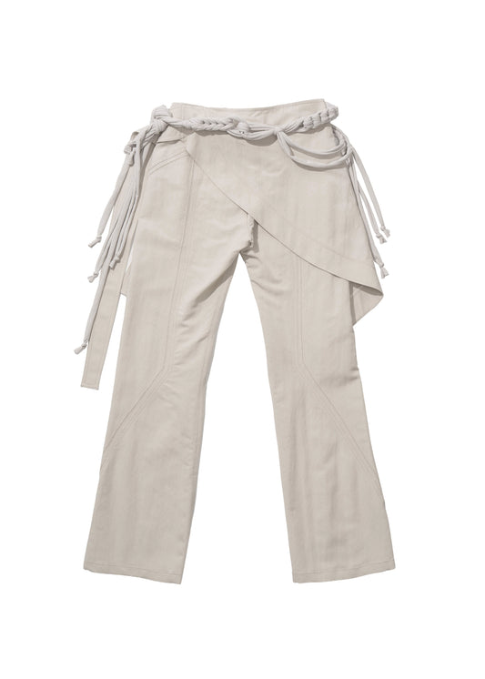 Wrap Pants w/ Macrame Belt
