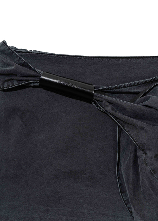 Knotted Mini Skirt