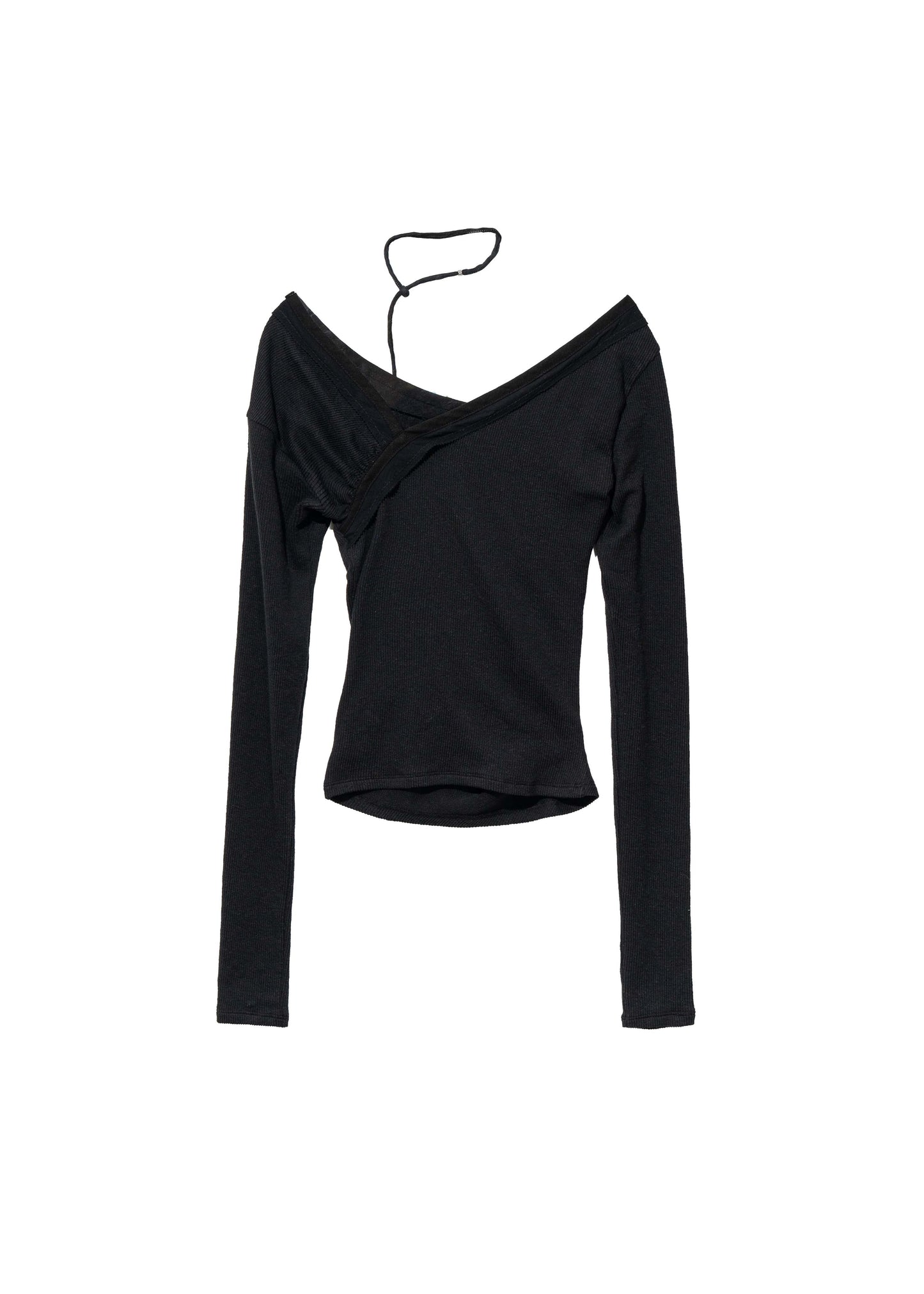 Twisted Long Sleeve w/ Necklace