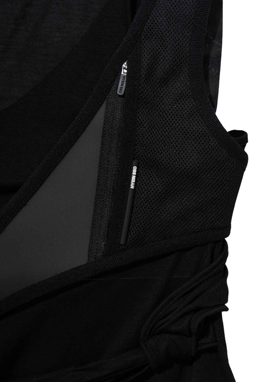 Sleeveless Knot Top w/ Back Strap