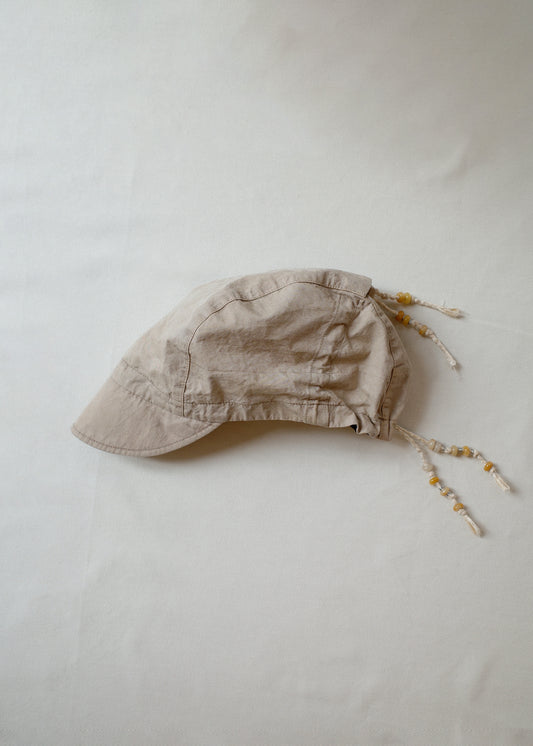 Washed Shirring Cap
