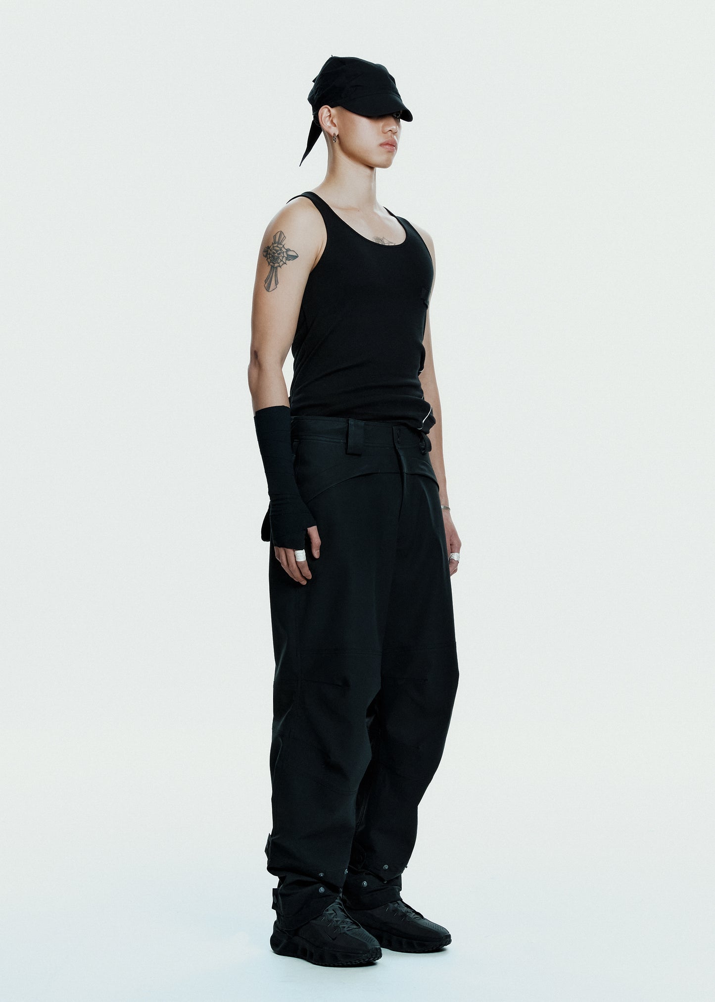 Biker Pants w/ Detachable Bag