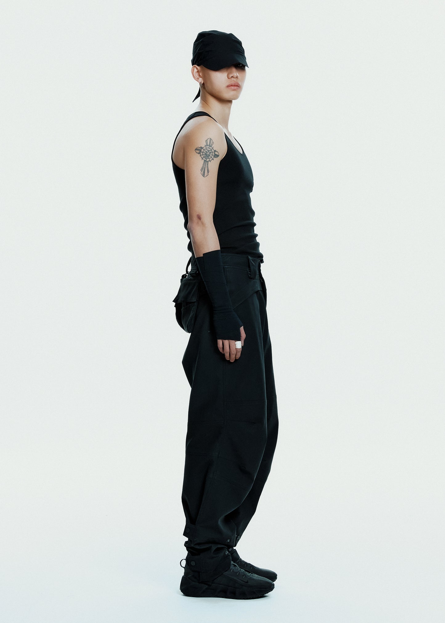 Biker Pants w/ Detachable Bag