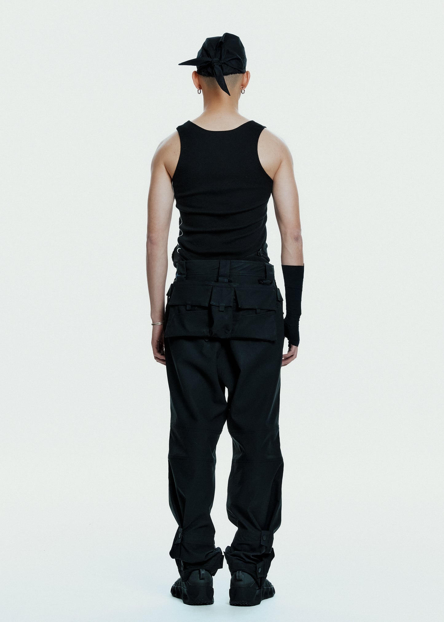 Biker Pants w/ Detachable Bag
