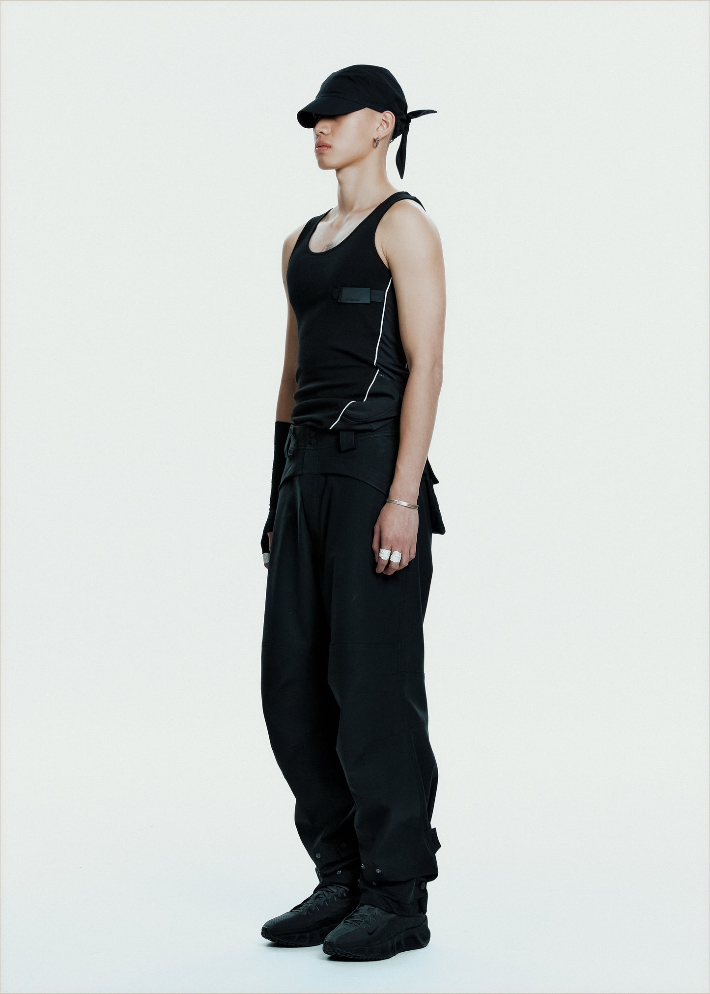 Biker Pants w/ Detachable Bag