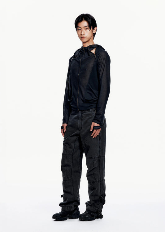 Washed Rider Pants