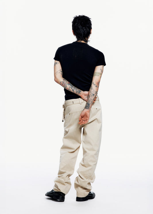 Cotton Pants w/ Coin Pocket